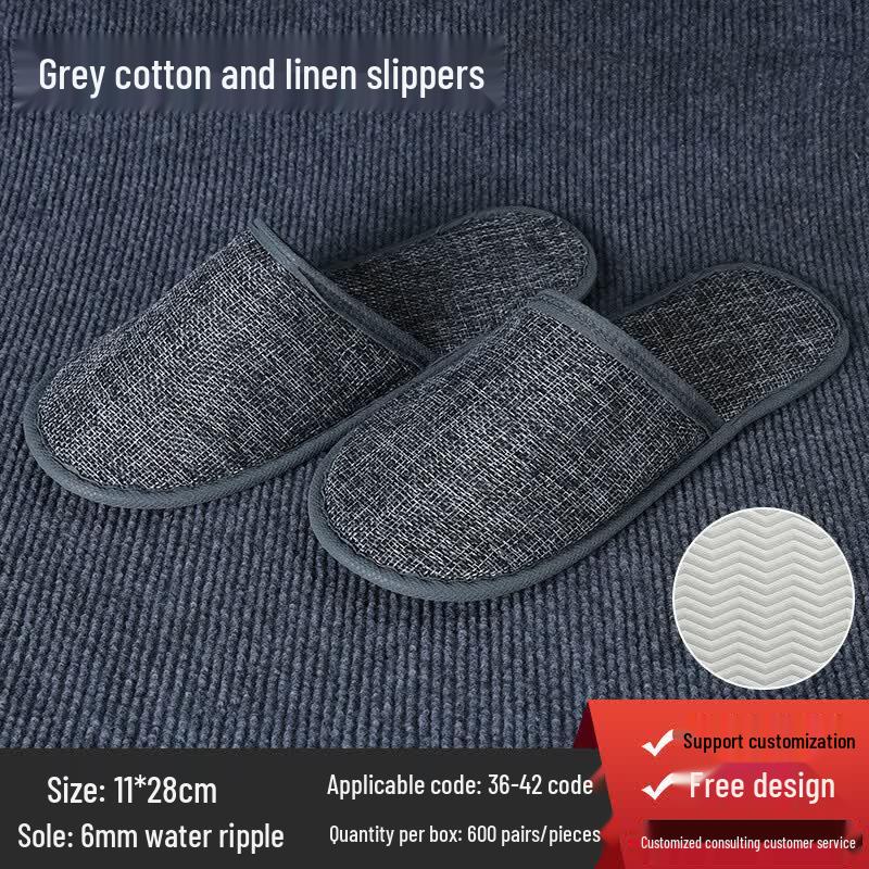 Disposable Non-Slip Indoor Slippers