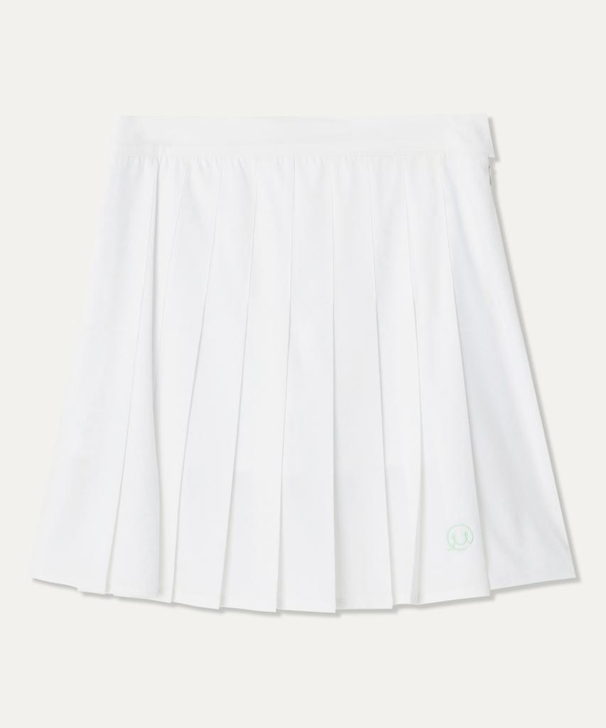 MAYOL Pleated Skirt_White