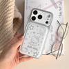 Fashion Stars Leather Sanrio Hello Kitty Cute Cartoon Pattern Style Case For iPhone 17 16 15 14 13 12 11 Pro Max Girl Gift Cover