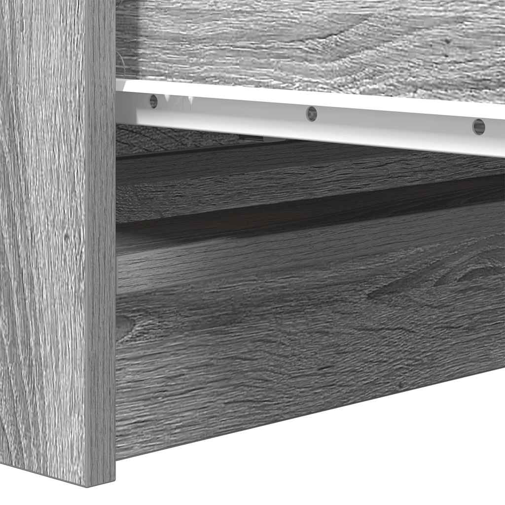 Sideboard Gray Sonoma 80x35x76 cm Particleboard
