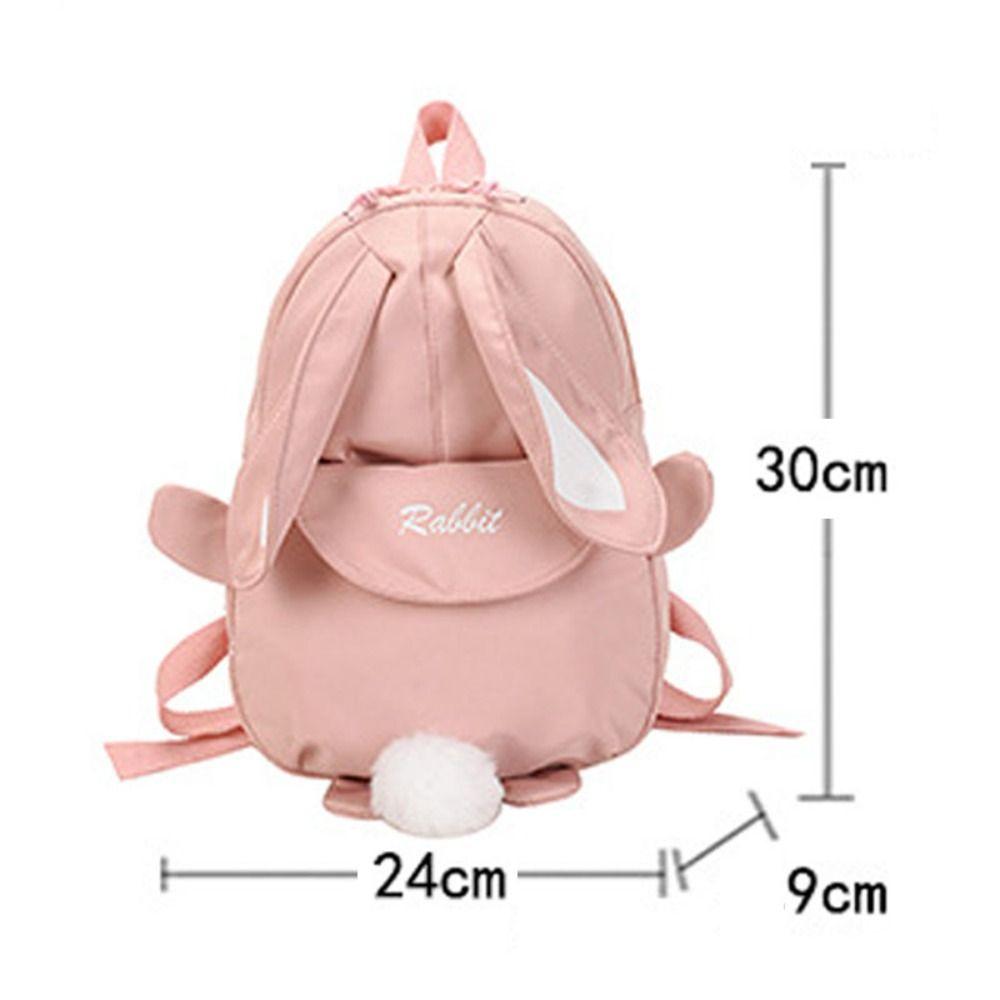 Fashion 20L Portable School Bags Bunny Backpacks Travel Rucksacks