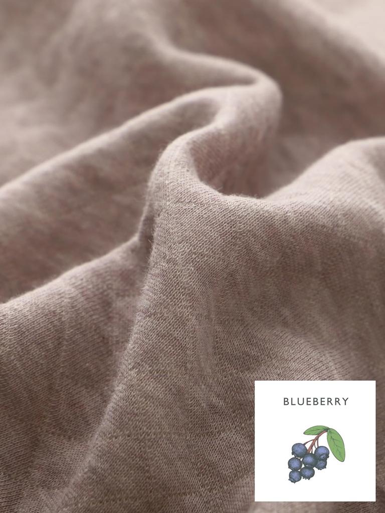 SUIMIN CARE Made in Japan Recycled Quilted Solid Long LL Purple Men's Pajamas, Hood, Color, Sleeve, Brown, Blue, Purple, Fall/Winter, M, L, (L,