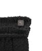 Teulimingbeodeu Wool Damage Tassel Knit Set-Up Layered Wrap [ Black ]