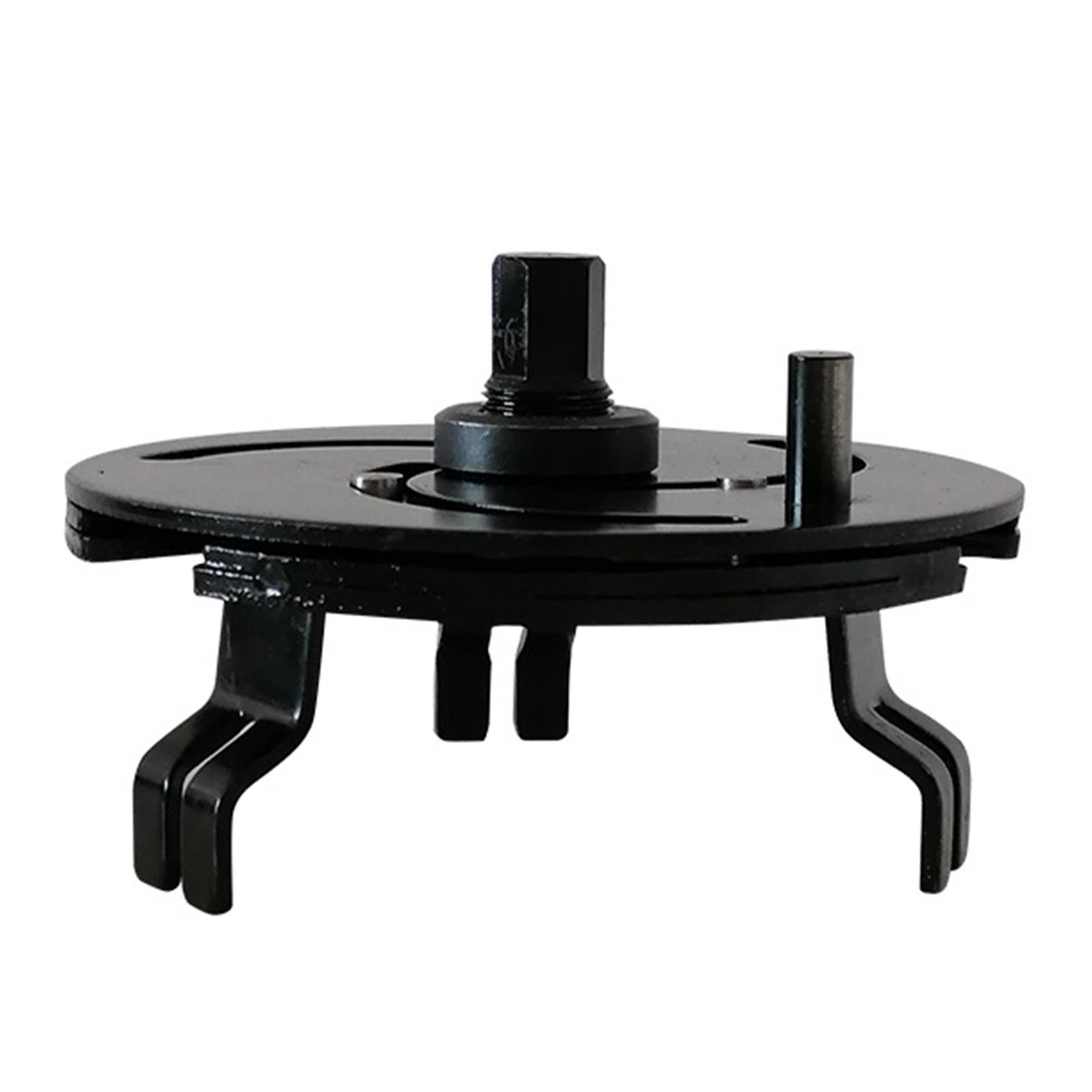 

3 Jaws Adjustable Fuel for Tank Lid Wrench Portable Remove Oil Cover Pump Cap Spanner Sender Collars Removal Tool 100-17