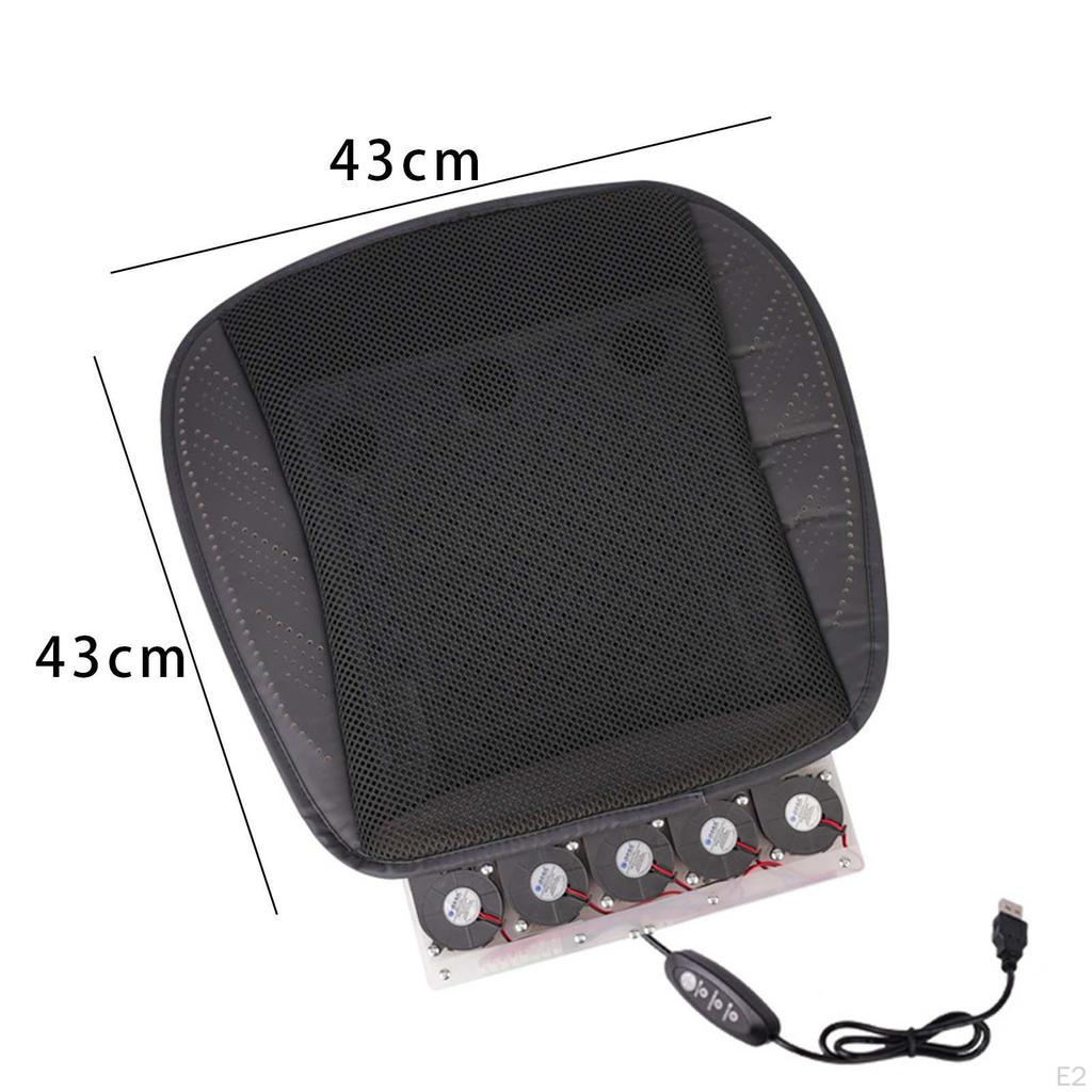 Auto-Vordersitz-Kühlkissen, Kissenbezug, USB für SUV,