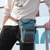 New European and American Retro Outdoor Sports Leg Bag Canvas Waist Packs Fashion Men's Messenger Bag