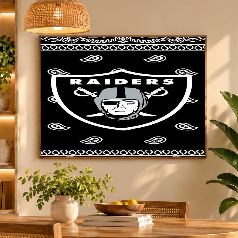 5D Diamond Painting Las Vegas Raiders DIY Full Drill Diamond Art Kit Home Decoration