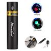 Alonefire SV15 Mini 3W UV Blacklight (365nm wavelength) USB Rechargeable UV LED Light Portable Mini Stain, Mineral, Money, Pet, Urine Detector,
