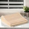 Wooden Headrest Hollow Cervical Relaxing Cushion Neck Support Pillow For Spa Gym Hotel Room Personal Relaxation Post-Workout