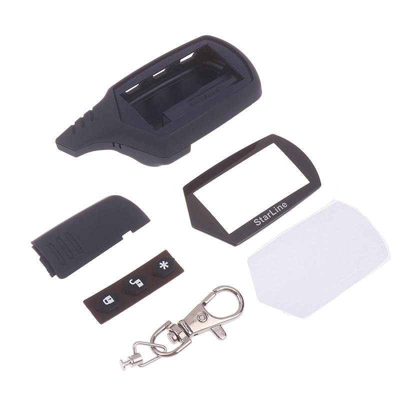 Key Shell A91 Body Cover Keychain Case For Russian Starline A91 A61 B9 B6 Key Cover Lcd Remote Control Two Way Car Alarm System