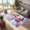 Tappeto Morbido in Velluto di Cristallo per Pavimento, Tappeto Decorativo Antiscivolo Sailor Moon, Tappetino Morbido per Aree Interne, Decorazione per la Casa