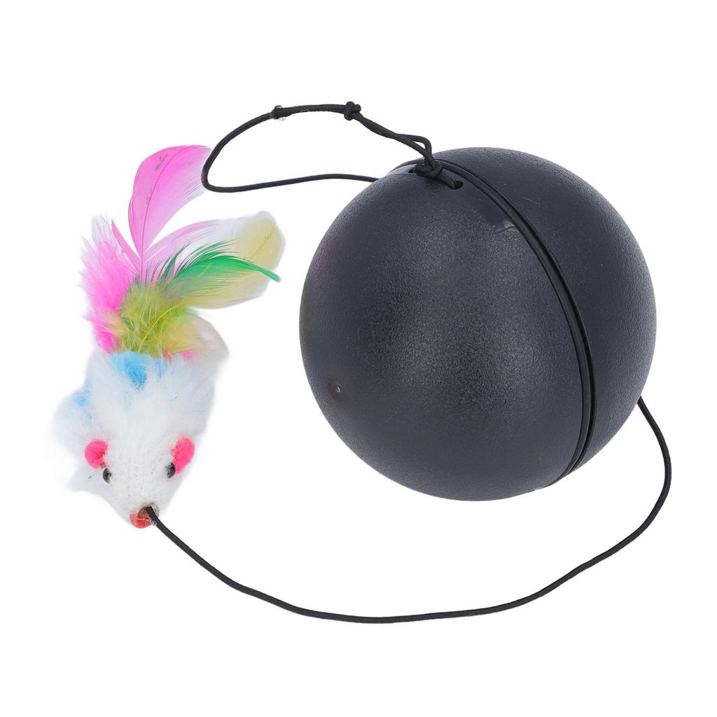 Interaktives Katzenspielzeug Automatischer intelligenter Rollball Langeweile lindern Bissfestigkeit Selbst