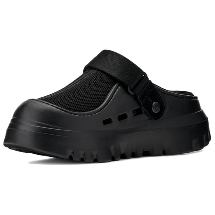 UGG Slip Resistant Closed Toe Slippers Unisex Black 1166912-BLK