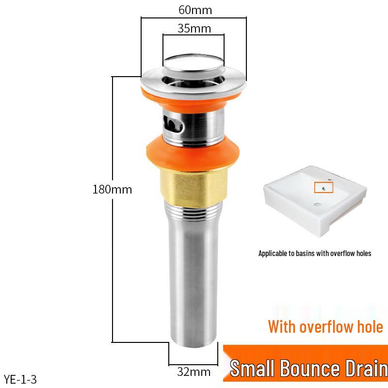 

Pop-up Washbasin Sink Drain Assembly