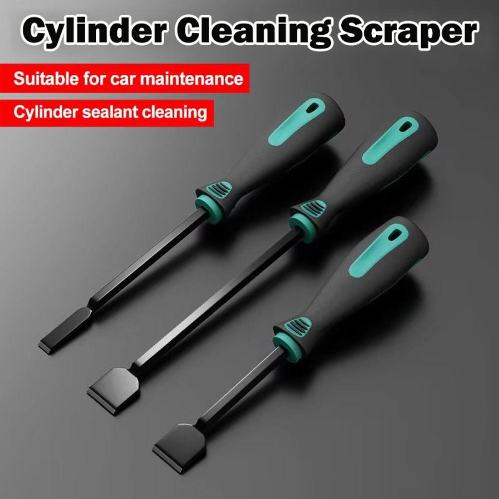 Non-Slip Handle Engine Cylinder Cleaner Oil Dirt Remover  Removing Gaskets Rust Paint Varnish