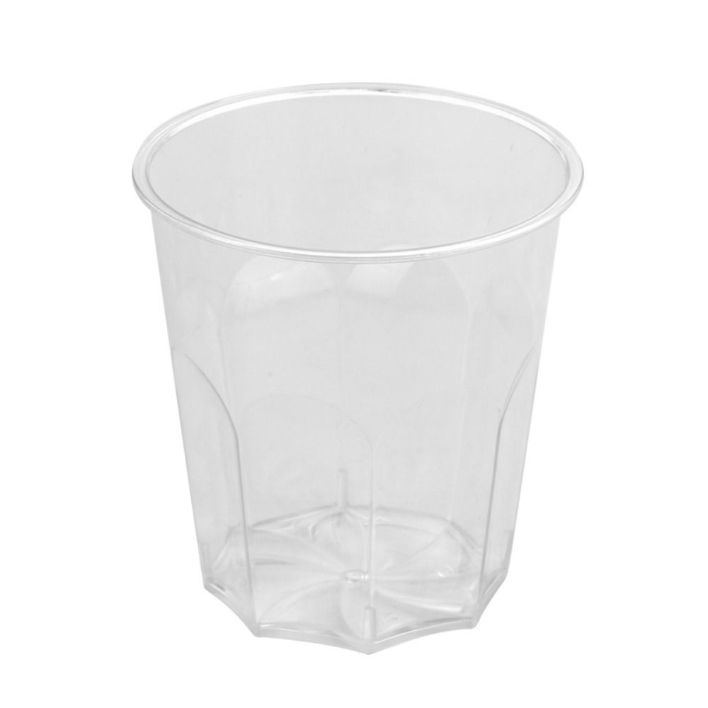 50pcs Plastic Disposable Dessert Cups Mini Size Reusable Muffin Cup  Decorating Tools