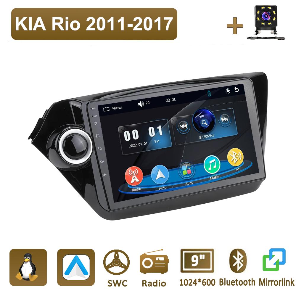 Icreative Car Radio Multimedia MP5 Player Head Unit Stereo BT For KIA Rio 2011-2017