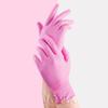Pink Nitrile Disposable Gloves 50 100 XS Small Woman Girl Kids Household Cleaning Salon XS Glove Black Latex Powder Free S M L