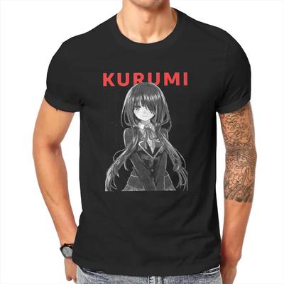 Date A Live Anime Casual Kurumi Tokisaki T Shirt Unisex Tshirt Cotton T-shirt Harajuku Streetwear Anime Tees