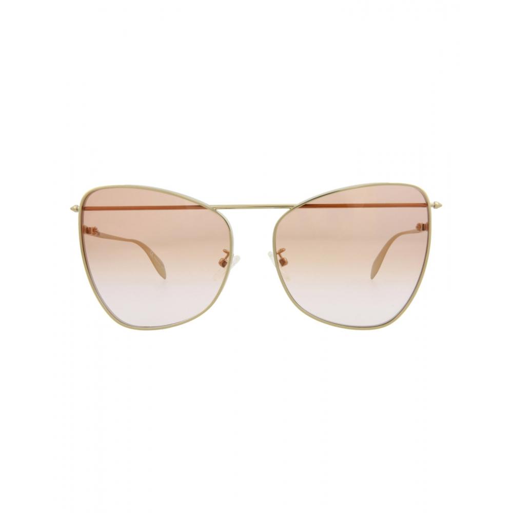 

Alexander McQueen Cat Eye-Frame Metal Sunglasses