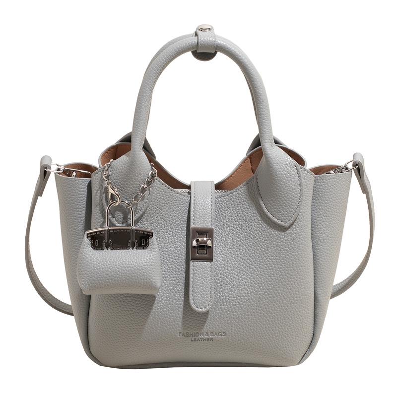 2025 Frühling/Sommer Damen Stilvolle Koreanische Bucket Bag – Vielseitige Lässige Schulter- & Umhängetasche