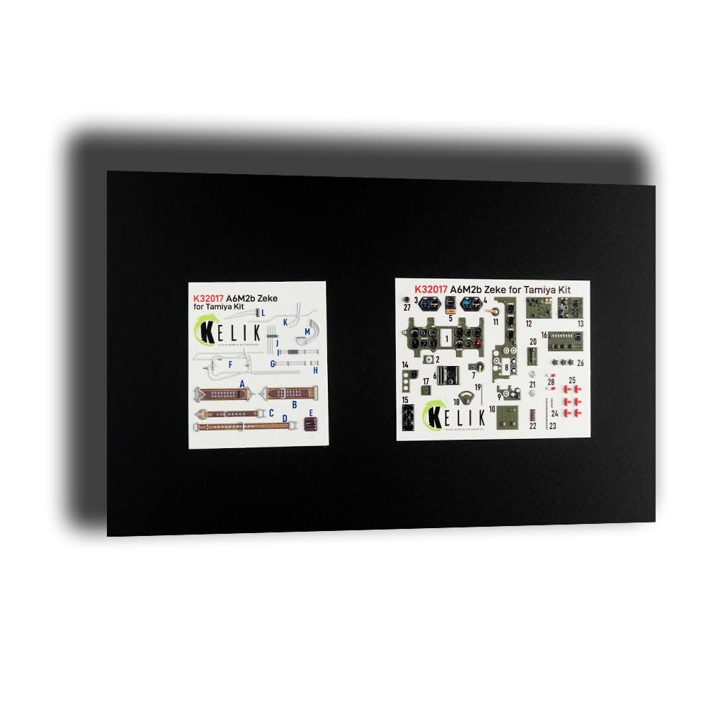 

Reskit 1/32 Mitsubishi A6M Zero Палубный истребитель Тип 21 Интерьер 3D Декаль (для Тамии) Декаль для пластиковой модели RSKK32017