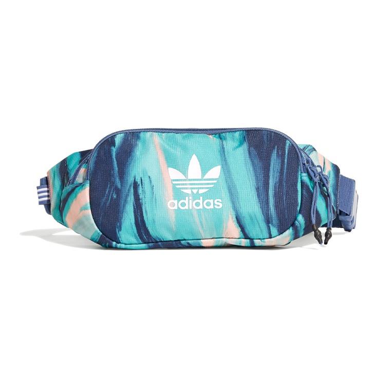 Adidas Originals RYV Sports Color Block Polyester Waist Bag Unisex Bags Blue GN3197 Blue