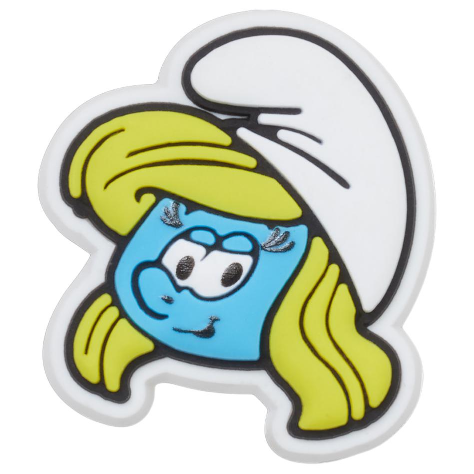 

Crocs Cartoon Pattern Design Polyvinyl Chloride Shoe Accessories Unisex Blue F синий