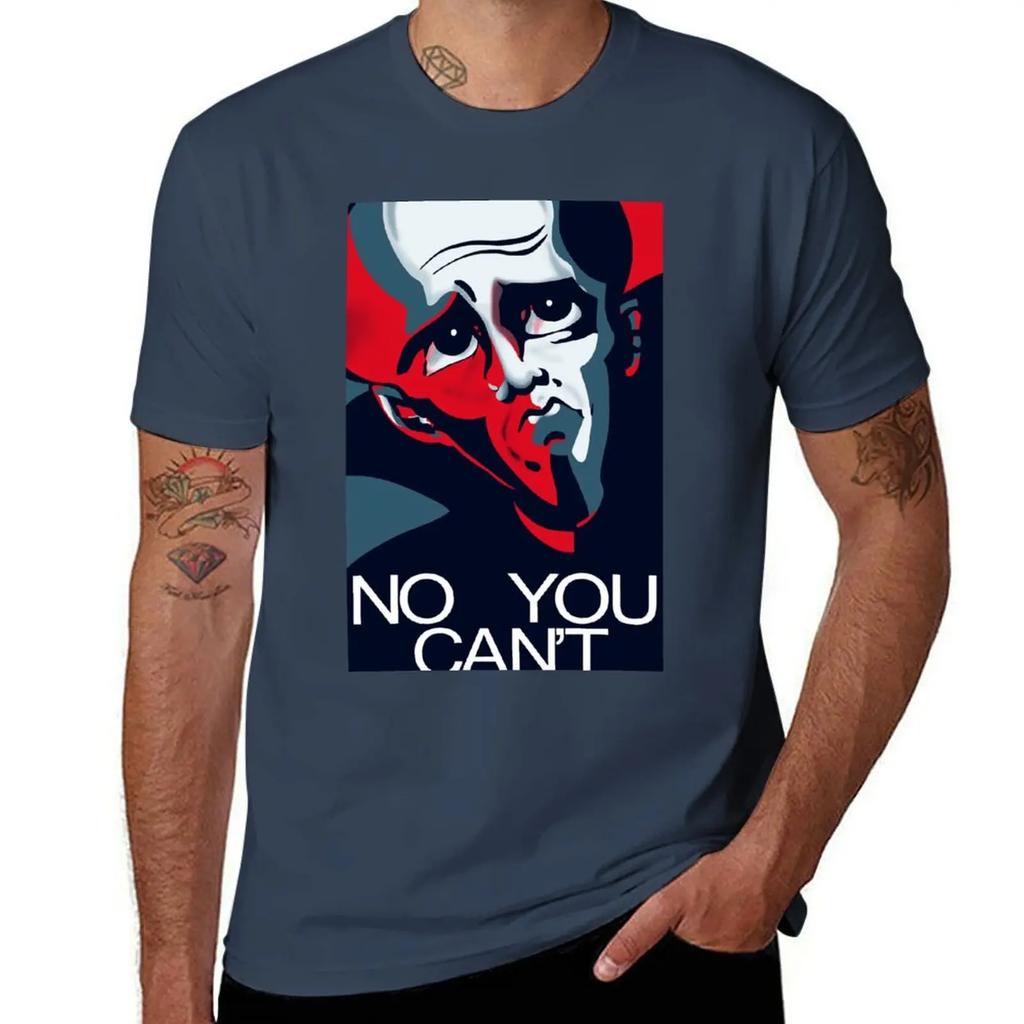 Megamind No You Cant TShirt Graphic Shirts Man T Shirt Vintage T Shirts Tshirts for Men Cotton 2025 New Model