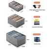 7 Grids/9Grids Jeans T-shirts Storage Box Trousers Clothes Storage Artifact Closet Wardrobe Drawer Shirts Jeans Pants Organizer
