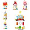 Grab Ability Training Stroller Hanging Toys Bell Toys Infant Crib Pendant  Stroller Use