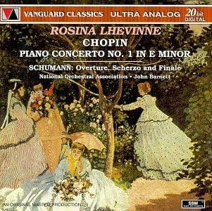 

CD CHOPIN, LHEVINNE; BARNETT - Piano Concerto 1 SVC60 Non Japan Classical Used