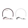 3Pack Easy Installation Flushing Tube Clamps And Flexible Overflow Replacement Refill Tube and Clamps Accessory