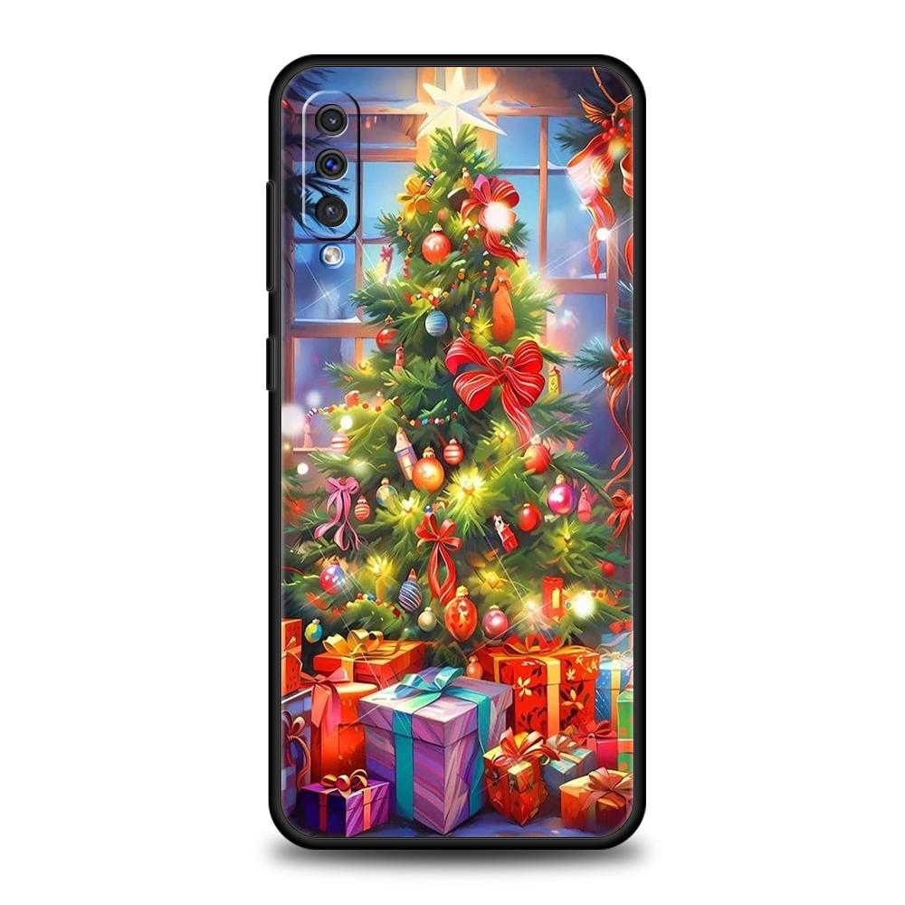 Christmas Christmas Tree Phone Case for Samsung Galaxy A54 A42 A34 A24 A22 A16 A14 A12 A02 A03 A70 A50 A40 A30 5G Soft TPU Shell