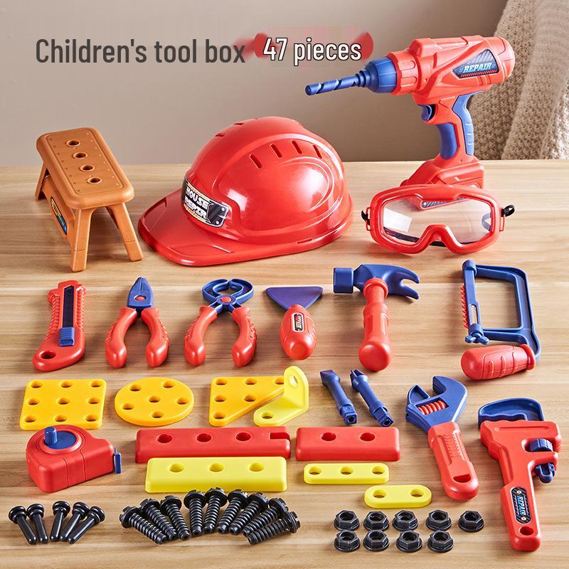 Kids' Electric Tool Set: DIY Repair and Assemble Playhouse Toy