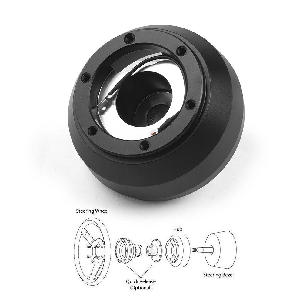 125H Aluminum Steering Wheel Short Hub Adapter Quick Release Boss Kit For Scion FR-S For Subaru BRZ For Toyota Camry/Corolla