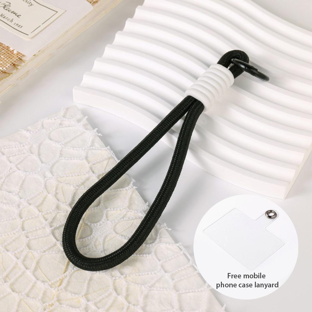 Multicolor Knot Mobile Phone Lanyard Creative Short Braided Lanyard Mobile Phone Case Key Ring Can Be Detachable To Preve