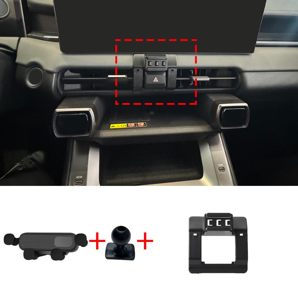 Pro Toyota RAV4 2026 2027 Pravostranné řízení Levé řízení Integrovaný držák telefonu na displej Držák Autopříslušenství