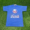 Vintage 90er New-York Islanders Eishockey T-Shirt S/M 18x25 Blau