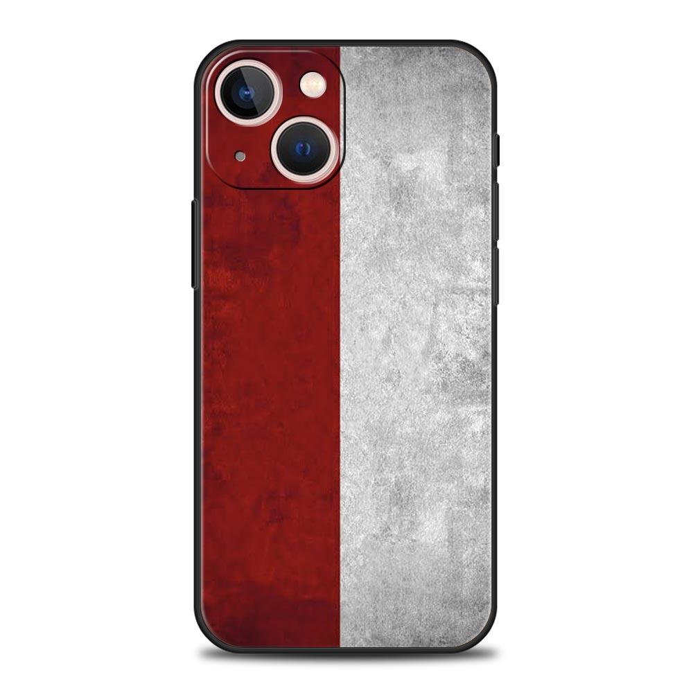 

polish flag Phone Case For iPhone 17 16E 15 16 14 13 12 11 Pro Max 7 8 Plus Soft TPU Back Cover iPhone 16E