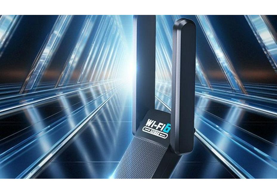 WiFi6 USB Wireless Adapter: Dual-Band Gigabit Network Card & Signal Booster for Desktop/Laptop (Driver-Free)