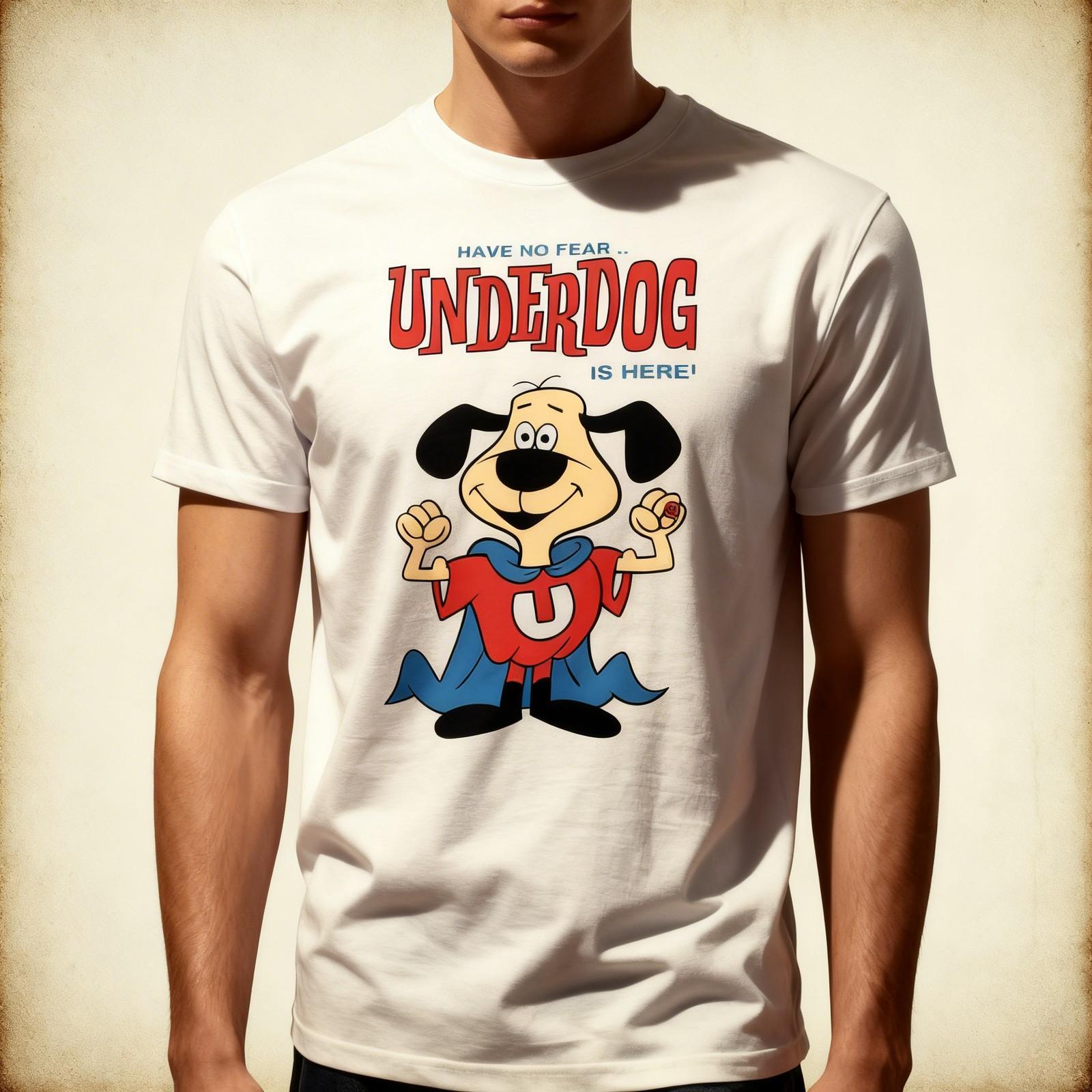 Cartoon Network Underdog Graphic T shirt Unisex T-Shirt M