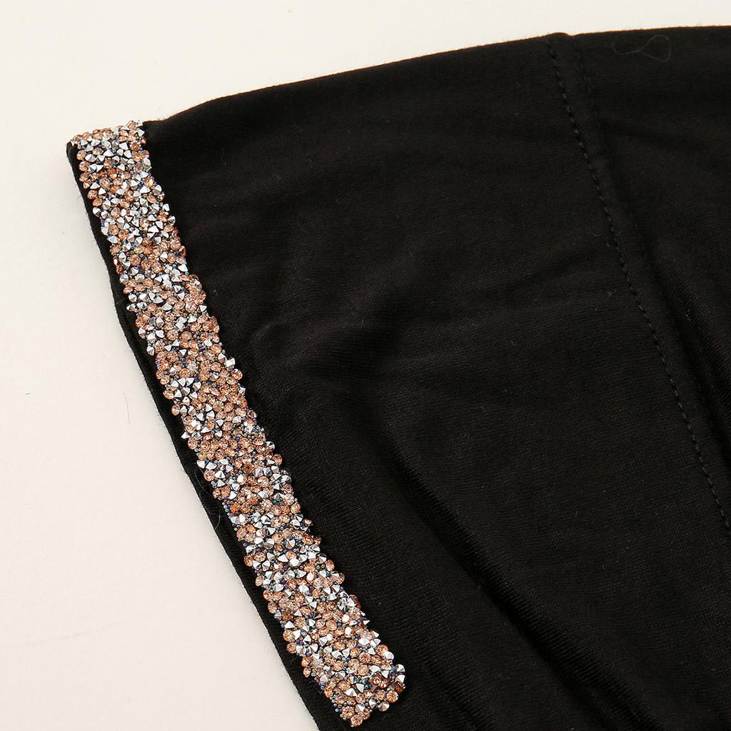 New Modal Rhinestone Band Muslim Turban Hat Inner Hijab Caps Islamic Underscarf Bonnet India Hats Female Headwrap Turbante Mujer