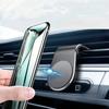 L-Shaped Magnetic Car Phone Mount, Air Vent Holder for GPS Navigation, Compatible with Most Smartphones