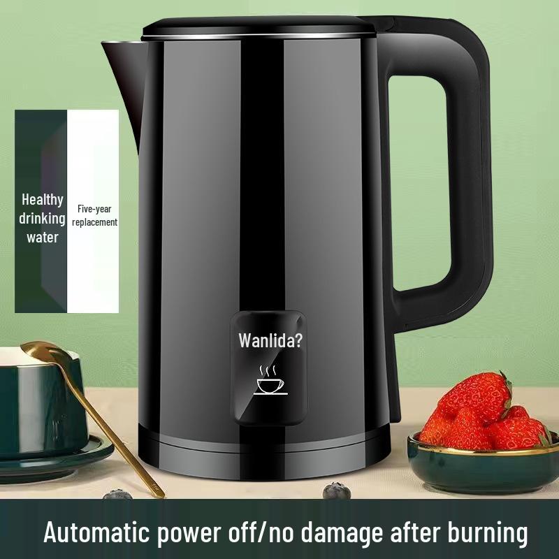 Wanlida Smart Electric Kettle - 304 Stainless Steel, Large Capacity, Home Use, Keep Warm Feature, Boiling Water Heater