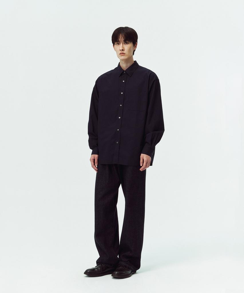 BLANKROOM Field Day Shirt_Dark Navy