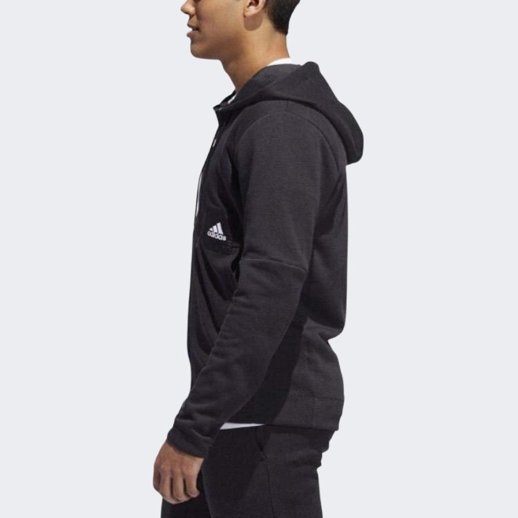 Adidas Jackets Men's Black Hooded Moderate Other DX6670