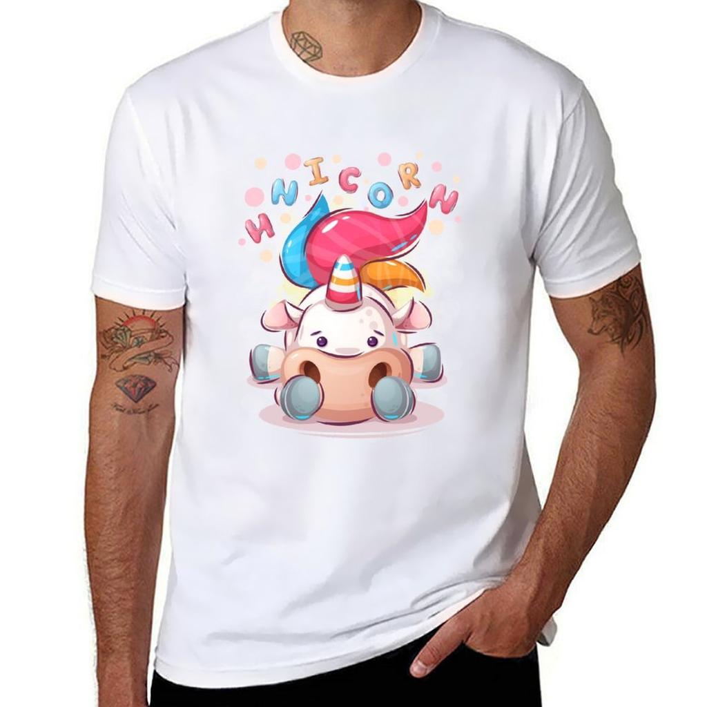 Unicorn For Baby Clothing Tshirt Trend Art Print Tshirt