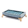 Durable Trinket Box Smooth Jewelry Organizer Holder Jewelry Display Stand  Showing Exhibition