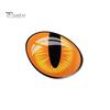 1 Pair 3D Cat Eyes Stickers Car Window Rearview Mirror Reflective Decor Decals